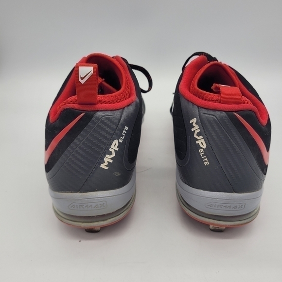 Nike Air Max MVP Elite Metal Baseball Cleats Men 14 Shoes 684687 016 - Picture 3 of 11